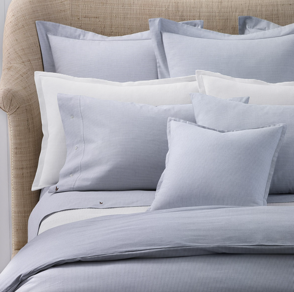 Ralph Lauren Home comforter cover, from the Oxford (Blue) collection