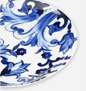 Zestaw dwóch talerzy obiadowych Dolce&Gabbana, Blu Mediterraneo 