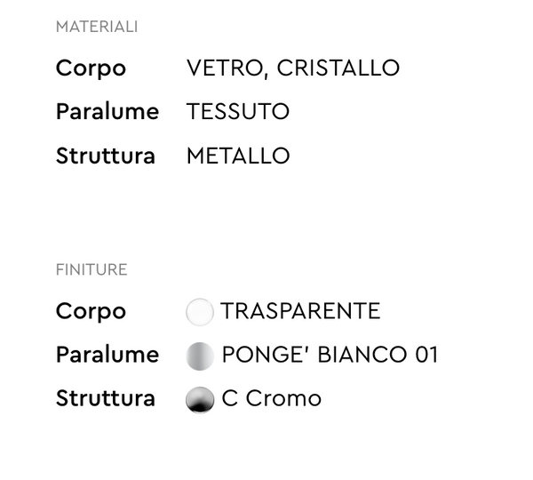 Kinkiet Boa marki Italamp