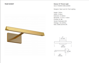 Sean Lavin Dessau 12 wall lamp