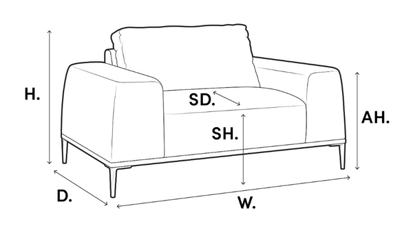 Urbano armchair by Eichholtz