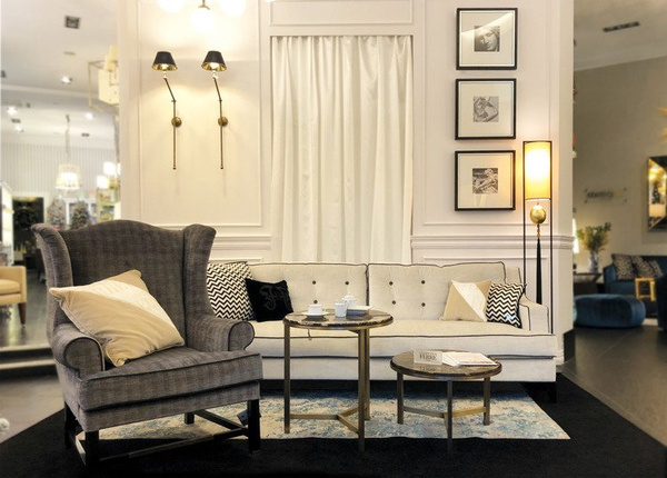 Sofa trzyosobowa Clark marki Gianfranco Ferré Home