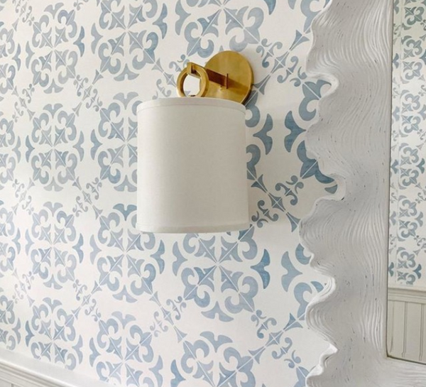 French Cuff wall lamp by Barbara Barry Visual Comfort brand