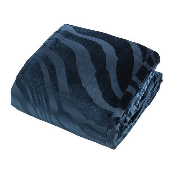 Roberto Cavalli Home bedspread, from the Macro Zebrage Monogram collection 