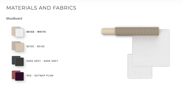 Jun two-seater sofa by Talenti