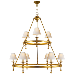 Chandelier Chapman & Myers Classic Ring Visual Comfort brand