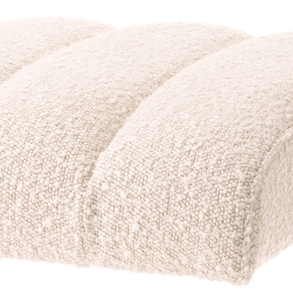 McGuire pouffe by Eichholtz