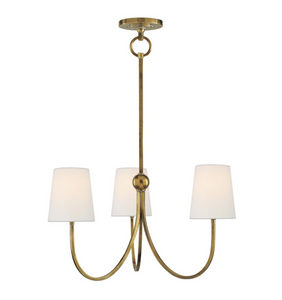 Reed Small chandelier designed by Thomas O'Brien