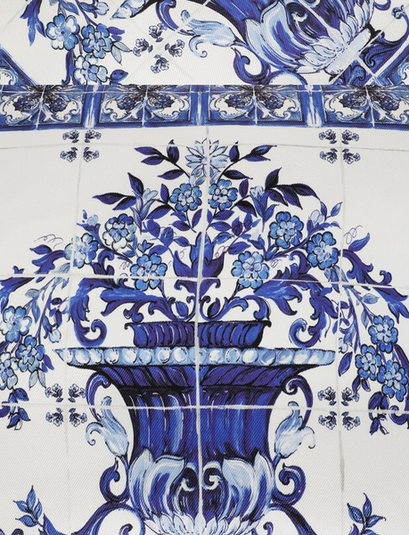 Dolce&Gabbana silk pillow, Blu Mediterraneo