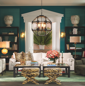 Stołek Cordoba marki Eichholtz