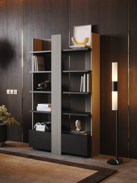 Bookcase Laskasas White