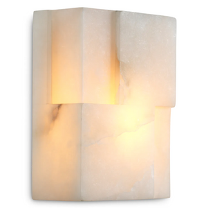 Fabiano alabaster wall lamp by Eichholtz