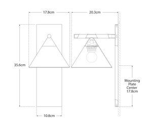 Cleo wall lamp by Kelly Wearstler Visual Comfort brand