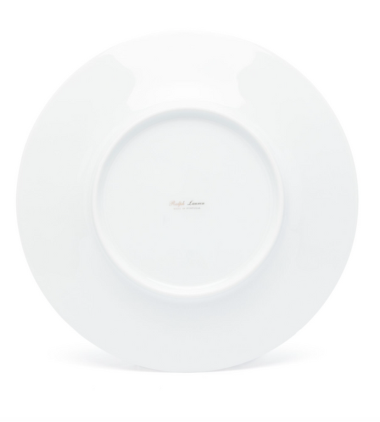 Talerz porcelanowy obiadowy Ralph Lauren Home, z kolekcji Wilshire