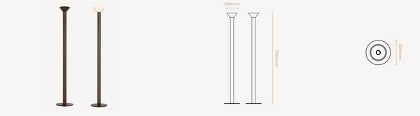 Torres floor lamp by CTO Lighting