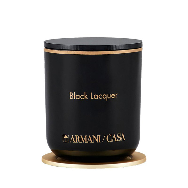 Świeca zapachowa Armani Casa, Pegaso Black Lacquer