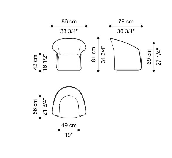 Fotel Gianfranco Ferré Home Fulham