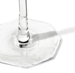 Ralph Lauren Home crystal red wine glass, from the Coraline collection