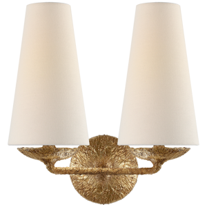 Aerin Fontaine Double wall lamp by Visual Comfort