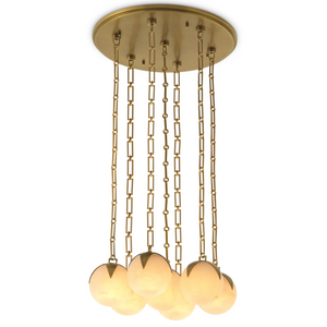 Alesa L chandelier by Eichholtz