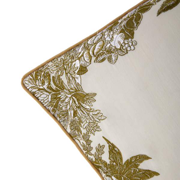 Yves Delorme decorative pillow, from the Tioman collection