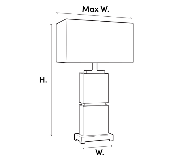 Lampa stołowa Seraphina marki Eichholtz