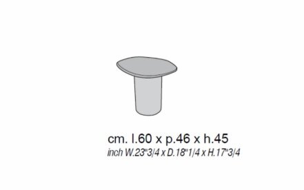 Atollo Small coffee table by Casamilano