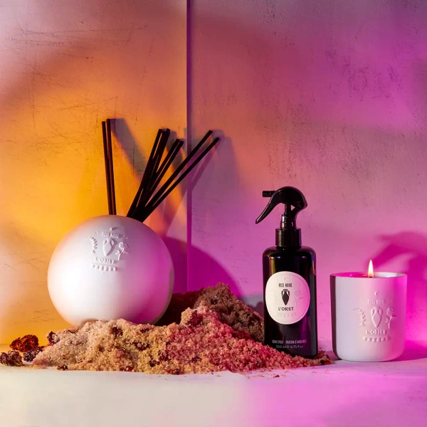 Rose Noir L'Objet candle, from the Apothecary collection