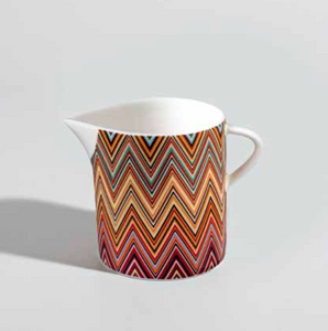 Missoni Home creamer, from the Zig Zag Jarris collection 148/156
