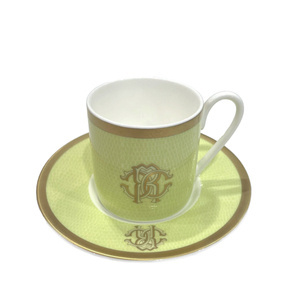 Roberto Cavalli Home coffee cup, from the Lizzard (Sunrise) collection