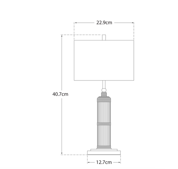 Lampa stołowa Thomas O'Brien Longacre Small marki Visual Comfort