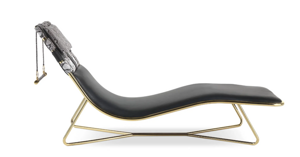 Papeete chaise longue by Roberto Cavalli Home Interiors