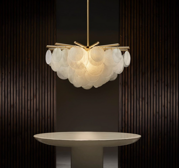 Nimbus Round Chandelier by CTO Lighting
