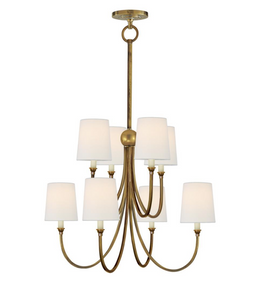 Reed Large chandelier by Thomas O'Brien