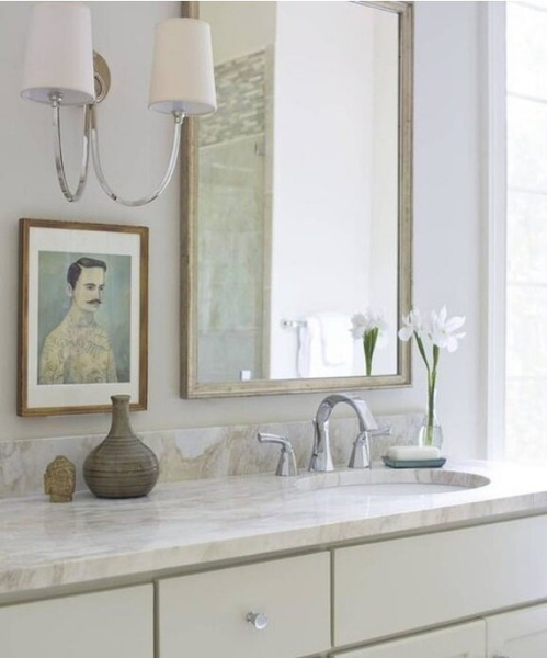 Reed Double wall lamp by Thomas O'Brien