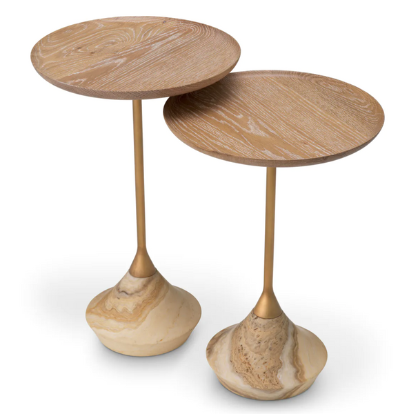 The Puglia side table by Eichholtz set of two