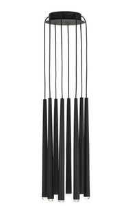 Pylon 8 chandelier, designed by Sean Lavin