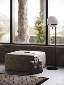 Laskasas Moore pouffe