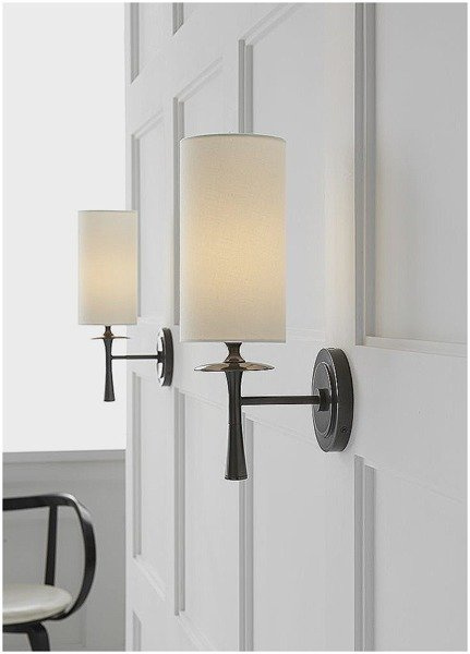 Aerin Drunmore wall lamp by Visual Comfort