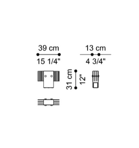 Veil table lamp by Gianfranco Ferré Home