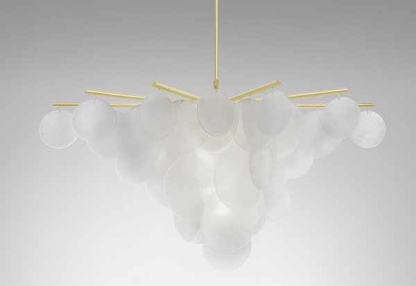 Nimbus Pendant Medium chandelier by CTO Lighting