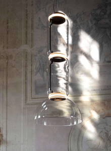 Noctambule 2 Low Cylinder Bowl pendant lamp by Flos