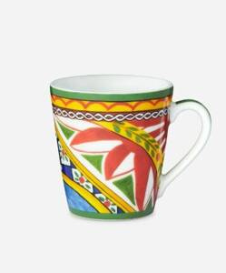Dolce&Gabbana porcelain mug, Carretto Siciliano