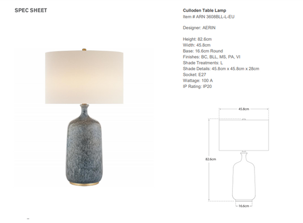 Aerin Culloden Table Lamp