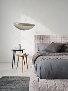 Brass 95 silver pendant lamp by Gervasoni 1882