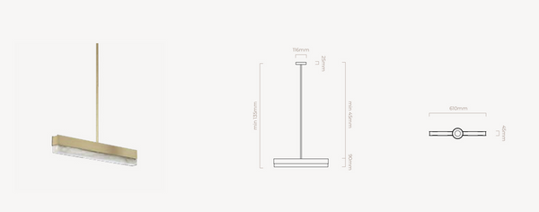 Petra pendant lamp by CTO Lighting