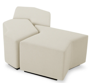 Filbert three-module bench by Eichholtz