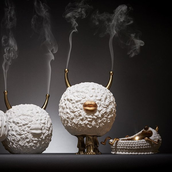 Lazy Susan Bowl L'Objet, from the Haas Brothers collection