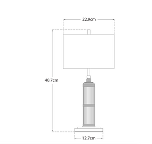 Lampa stołowa Thomas O'Brien Longacre Small marki Visual Comfort