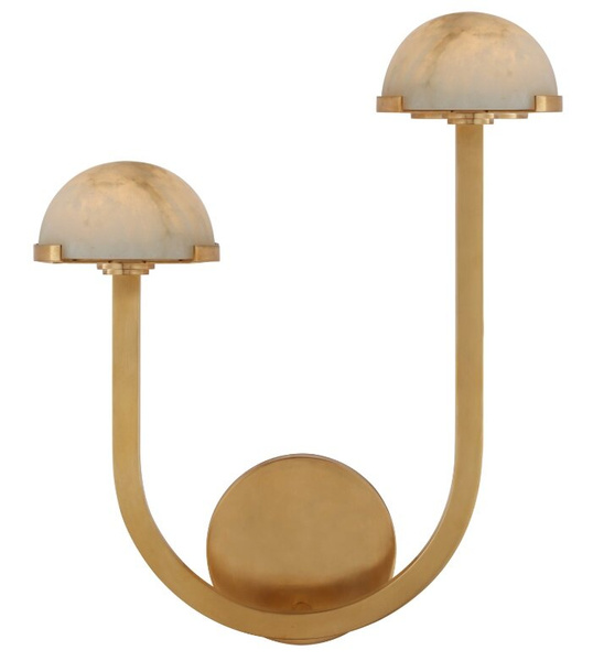 Kinkiet Pedra 15" asymetryczny lewy projektu Kelly Wearstler marki Visual Comfort